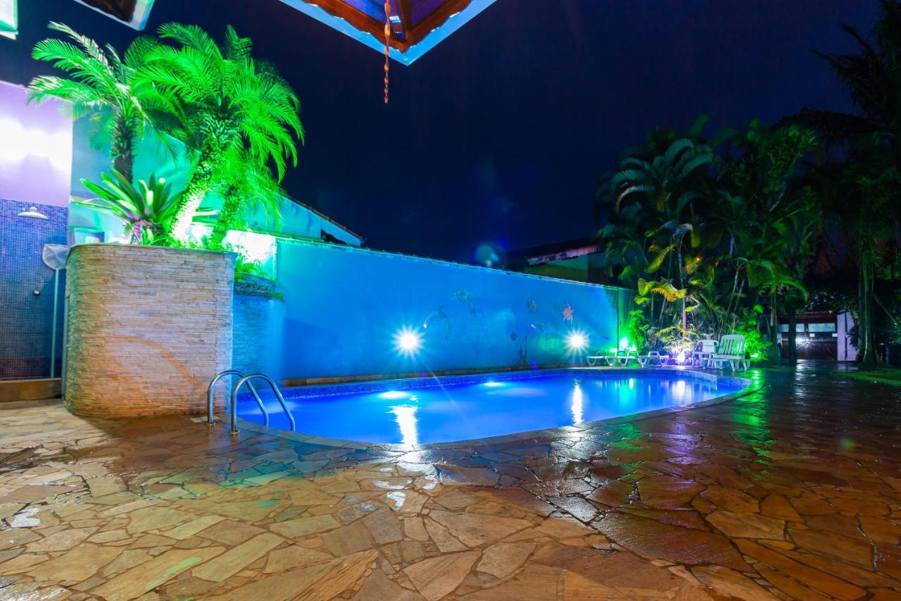 O Paraiso Em Peruibe Casa Para Ate 25 Pessoas Exterior photo